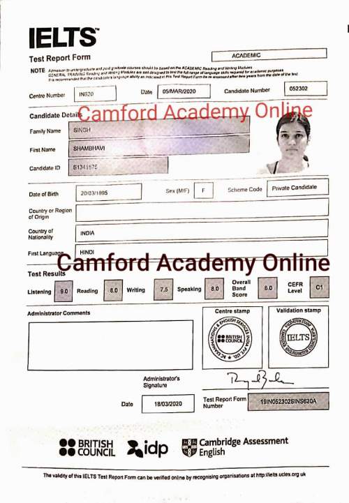 Best IELTS Training in Kerala. Camford Academy IELTS Kerala.